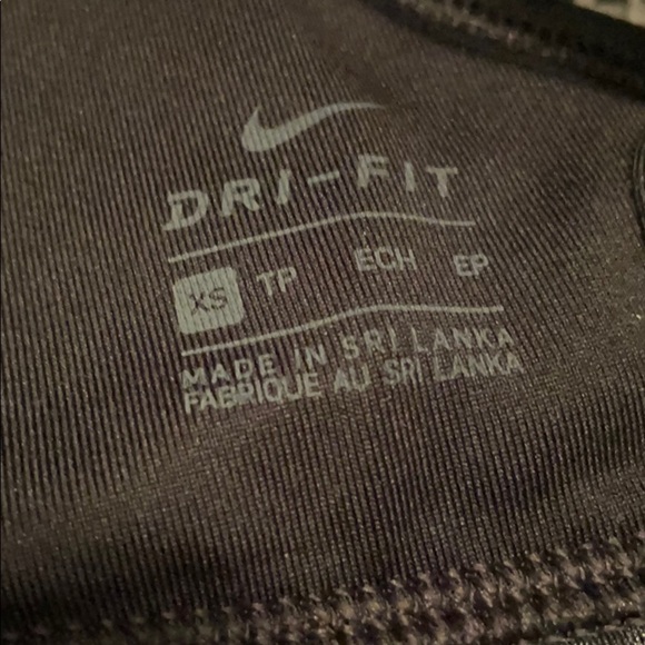 Women’s Nike Indy Sports Bra shiny black size XS - Picture 8 of 8